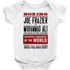 thrilla in manilla Baby Bodysuit