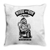 ride or die Throw Pillow