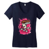 coffee addict (2) Women's V-Neck T-Shirt