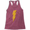 lightning bolt camera flash Racerback Tank
