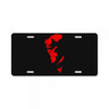 hellboy comic superhero cool License Plate