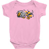 friendly kitty Baby Bodysuit