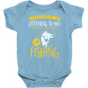 fishing in my head! Baby Bodysuit