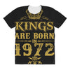 kings are born in 1972 All Over Women's T-shirt