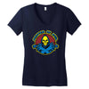 master of evil Women's V-Neck T-Shirt