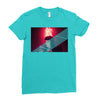 Red Girl Ladies Fitted T-Shirt