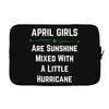 April Girls Laptop sleeve