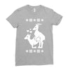 merry xmas Ladies Fitted T-Shirt