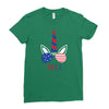 4th of July Ladies Fitted T-Shirt
