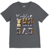 yorkie dad V-Neck Tee