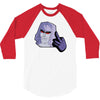 mega flipped off 3/4 Sleeve Shirt