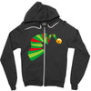 hat Zipper Hoodie