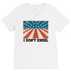 I Don't Kneel V-Neck Tee