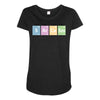 Sarcasm Elements Maternity Scoop Neck T-shirt