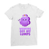 working off my lumps Ladies Fitted T-Shirt