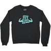 my dad my hero Crewneck Sweatshirt