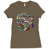 oh yeah Ladies Fitted T-Shirt