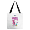 birthday troll Tote Bags