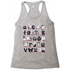 alphabeasts Racerback Tank