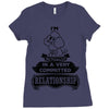 I Am Poodle Actually In A Very Commited Relationship Ladies Fitted T-Shirt