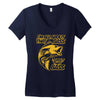 i'm all about that bass! Women's V-Neck T-Shirt