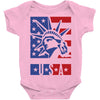 usa 2 Baby Bodysuit