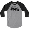 mercedes benz w126 3/4 Sleeve Shirt