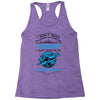 I Don't Need Therapy Just to Go Scuba Diving Racerback Tank