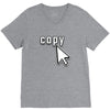 Copy Paste Matching V-Neck Tee