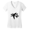 plane crazy Women's V-Neck T-Shirt