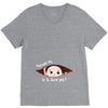 June Peeking Out Baby Boy V-Neck Tee