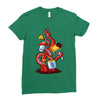angle gravity Ladies Fitted T-Shirt