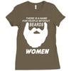 people without beard Ladies Fitted T-Shirt