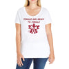 happy holidays Ladies Curvy T-Shirt