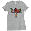 potato family Ladies Fitted T-Shirt