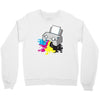 puker printer Crewneck Sweatshirt