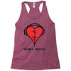 heart beats Racerback Tank