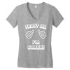 trust me i'm greek Women's V-Neck T-Shirt