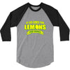 if life gives you lemons, add vodka t shirt 3/4 Sleeve Shirt