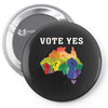 Vote Yes, Australian Marriage Equality Pin-back button