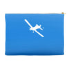 decal cal fire airplan Accessory Pouches