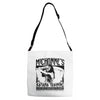 michonne's katana training Adjustable Strap Totes