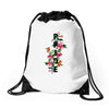 Pride Floral Drawstring Bags