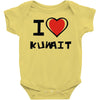 i love kuwait Baby Onesie