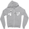 nuts! Zipper Hoodie