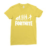 Fortnite evolution Ladies Fitted T-Shirt