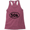 ultra 50k oval Racerback Tank