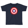 captain america dying bleeding logo Toddler T-shirt