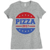 pizza 2017 Ladies Fitted T-Shirt