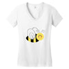 cute bee Women's V-Neck T-Shirt
